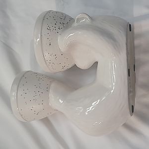 Anthropologie Double Pot Bear "Lake House" Planter, Retired